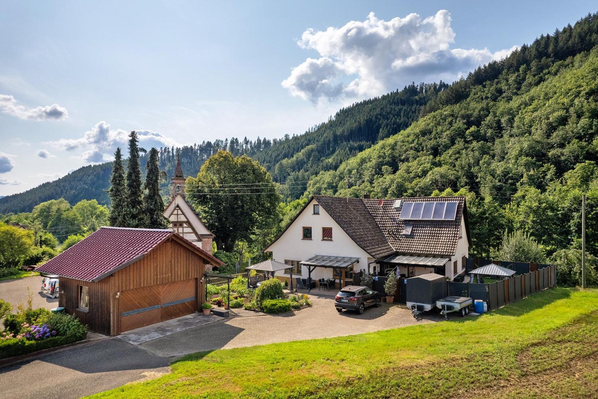 Ferienwohnung Lydia Zell am Harmersbach Dış mekan fotoğraf